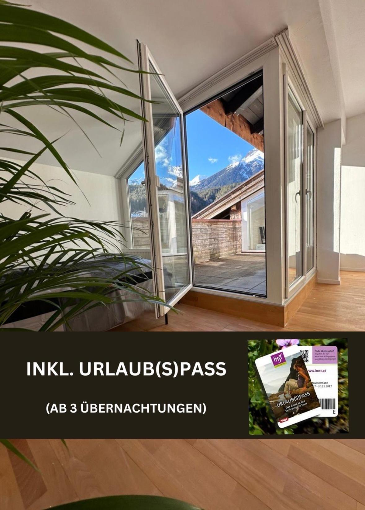 Geraeumiges Sonniges Apartment Mit Bergblick Imst Buitenkant foto